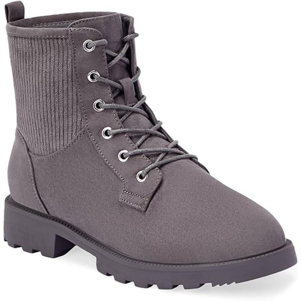 JUST FAB LUG COMBAT BOOTS